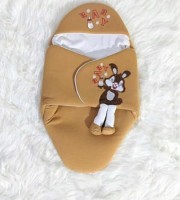 WarmNest Baby Blanket Brown Colour